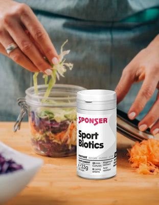 Nutriments probiotiques dans le sport